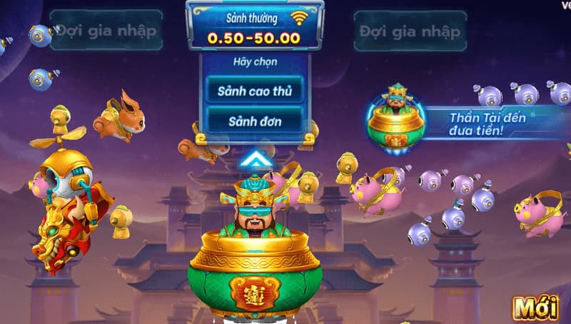 Bắn cá tiểu tiên cá Thabet: Khám phá đại dương huyền ảo 6 Các phòng chơi hấp dẫn tại game tiểu tiên cá